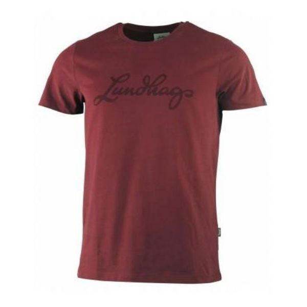 Lundhags Ms Tee Dark Red